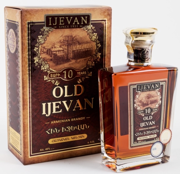 Ijevan Brandy Old Ijevan 10y 0,5l 40% (karton)
