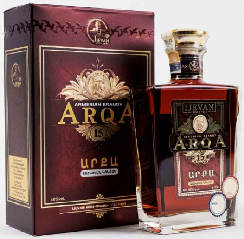 Ijevan Arqa 15yo 40% 0,5l (karton)