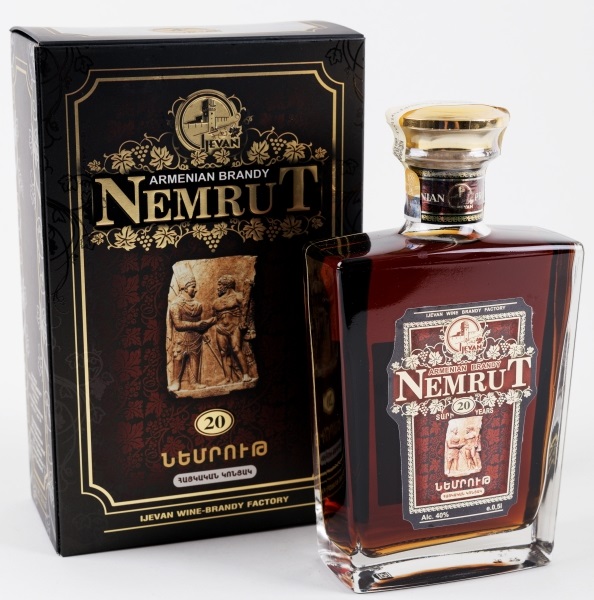 Ijevan Brandy Nemrut 20y 0,5l 40% (karton)