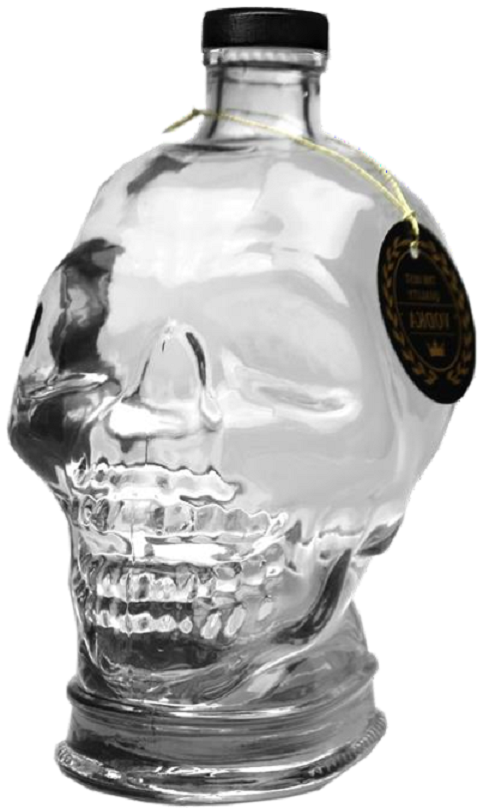 Prime Vodka Jolly Skull 40% 1l (karton)