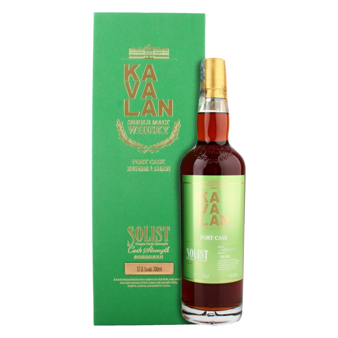 Kavalan Solist Port Cask 57,8% 0,7 l (kazeta)