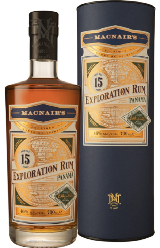 MacNair's Exploration Rum 15yo 46% 0,7l (tuba)
