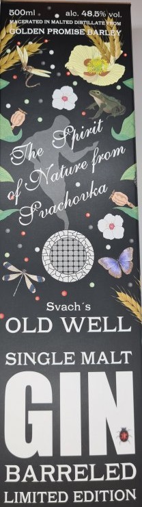 Old Well Whisky Svach’s Old Well Single Malt barelled gin 48,5% 0,5l