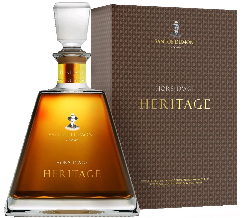 RUM SANTOS DUMONT heritage 43.8% 43,8% 0,75l (holá láhev)