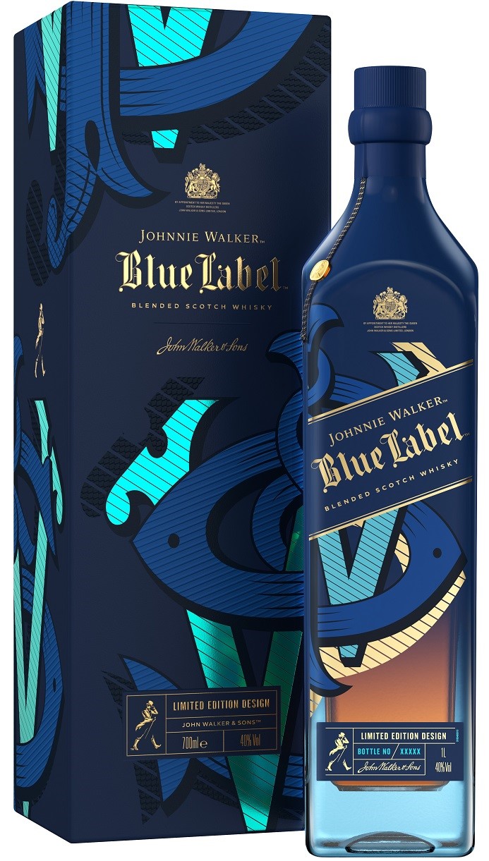 Johnnie Walker Blue Label ICON 40% 0,7l (kazeta)