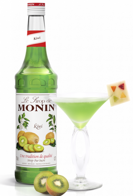 Le Sirop de Monin Kiwi 0,7L (holá láhev)