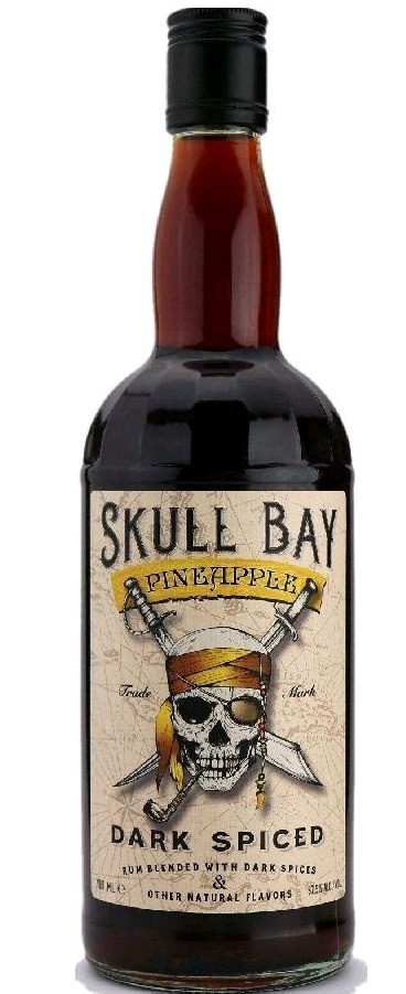 Skull Bay Dark Spiced Pineaplpe 0,7l 37,5%
