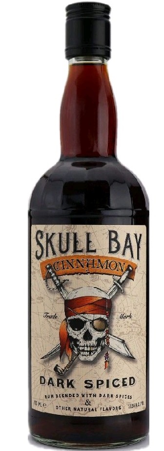 Skull Bay Dark Spiced Cinnamon 0,7l 37,5%