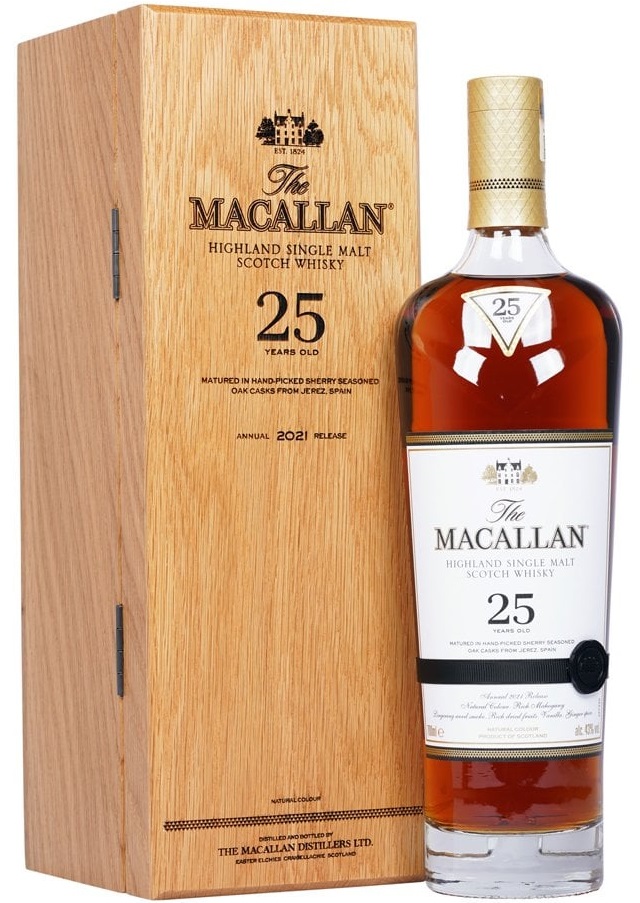Macallan Sherry Oak 25y 0,7l 43% GB