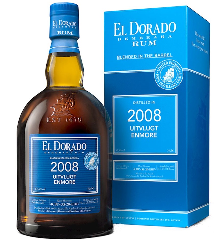 El Dorado Uitvlugt Enmore 2008 47,4% 0,7l (karton)