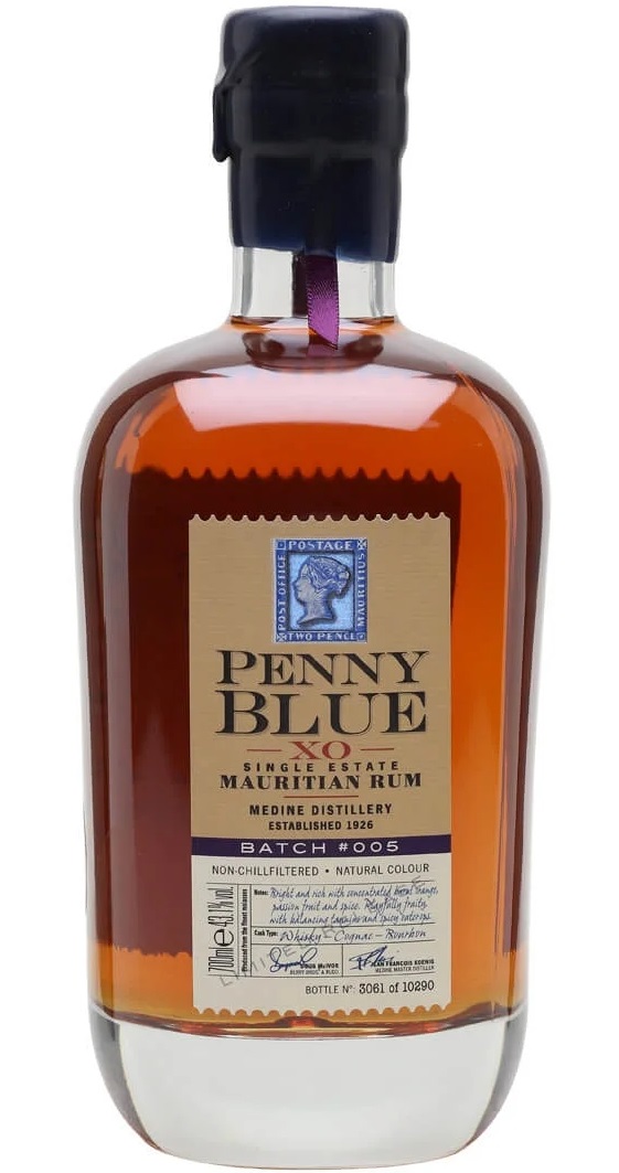 Penny Blue XO Batch 005 43,1% 0,7l (holá láhev)