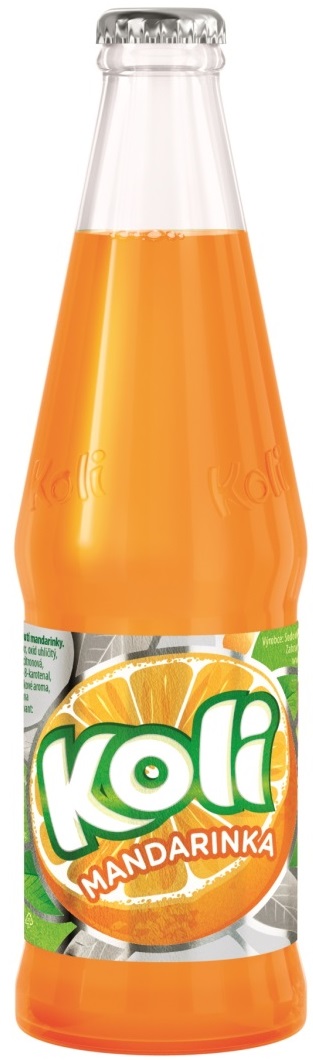 Koli Mandarinka sklo 0,33l