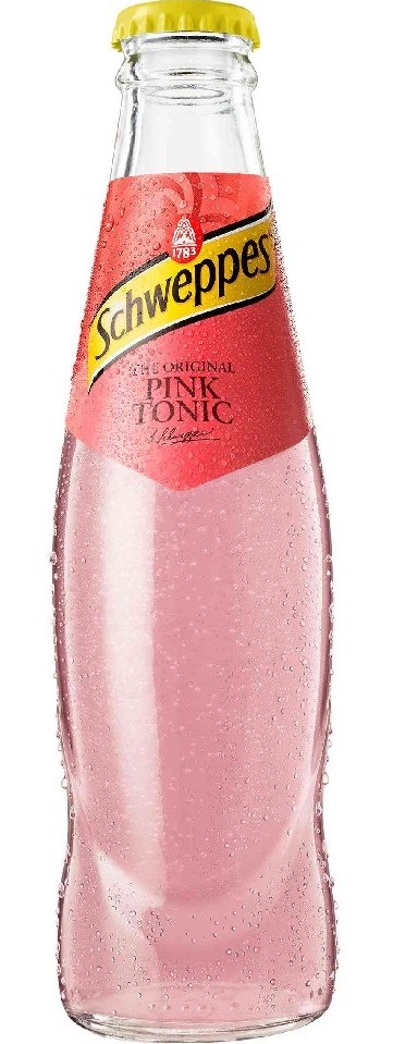 Schweppes Pink sklo 0,25l