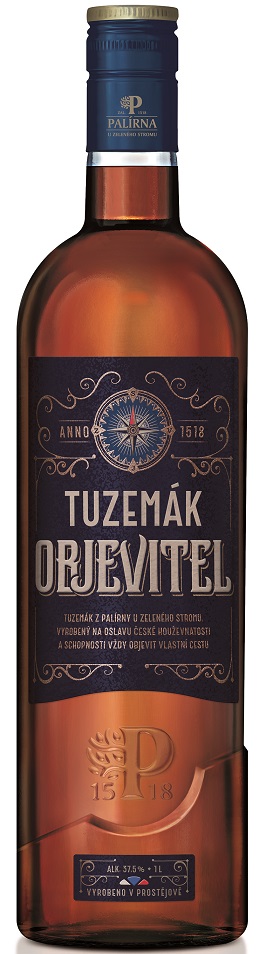 RUM TUZEMáK OBJEVITEL PALíRNA 37,5% 1l (holá láhev)