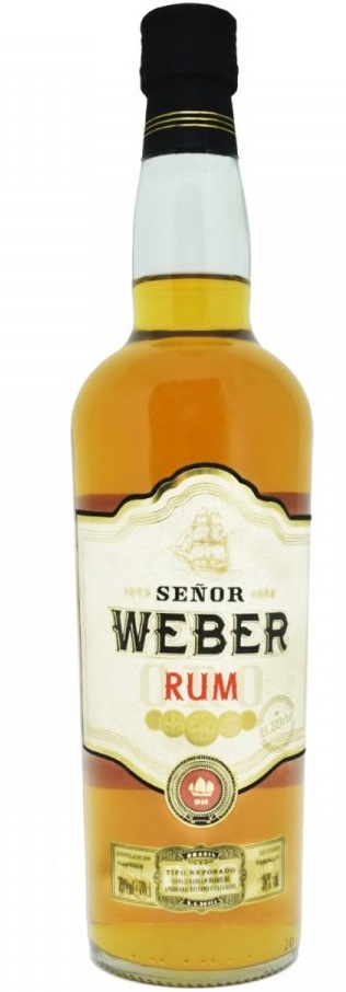 Rum Señor Weber Oro 38% 0,7l (holá láhev)