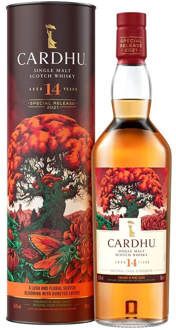 Cardhu 14yo Special Release 2021 55,5% 0,7l (tuba)
