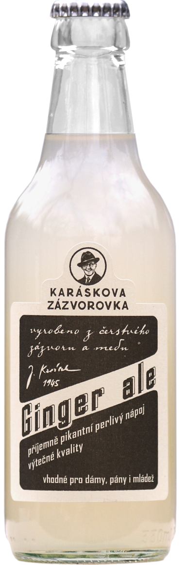 Karáskova Limonáda Ginger Ale 0,33l