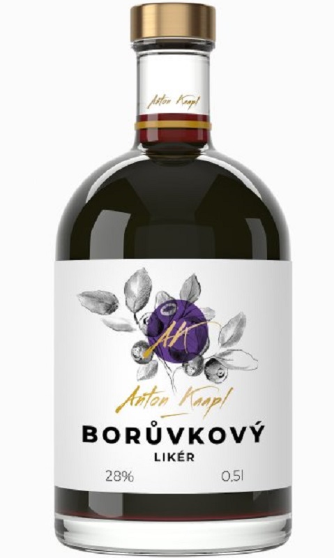 Anton Kaapl Borůvkový likér 0,5l 28%