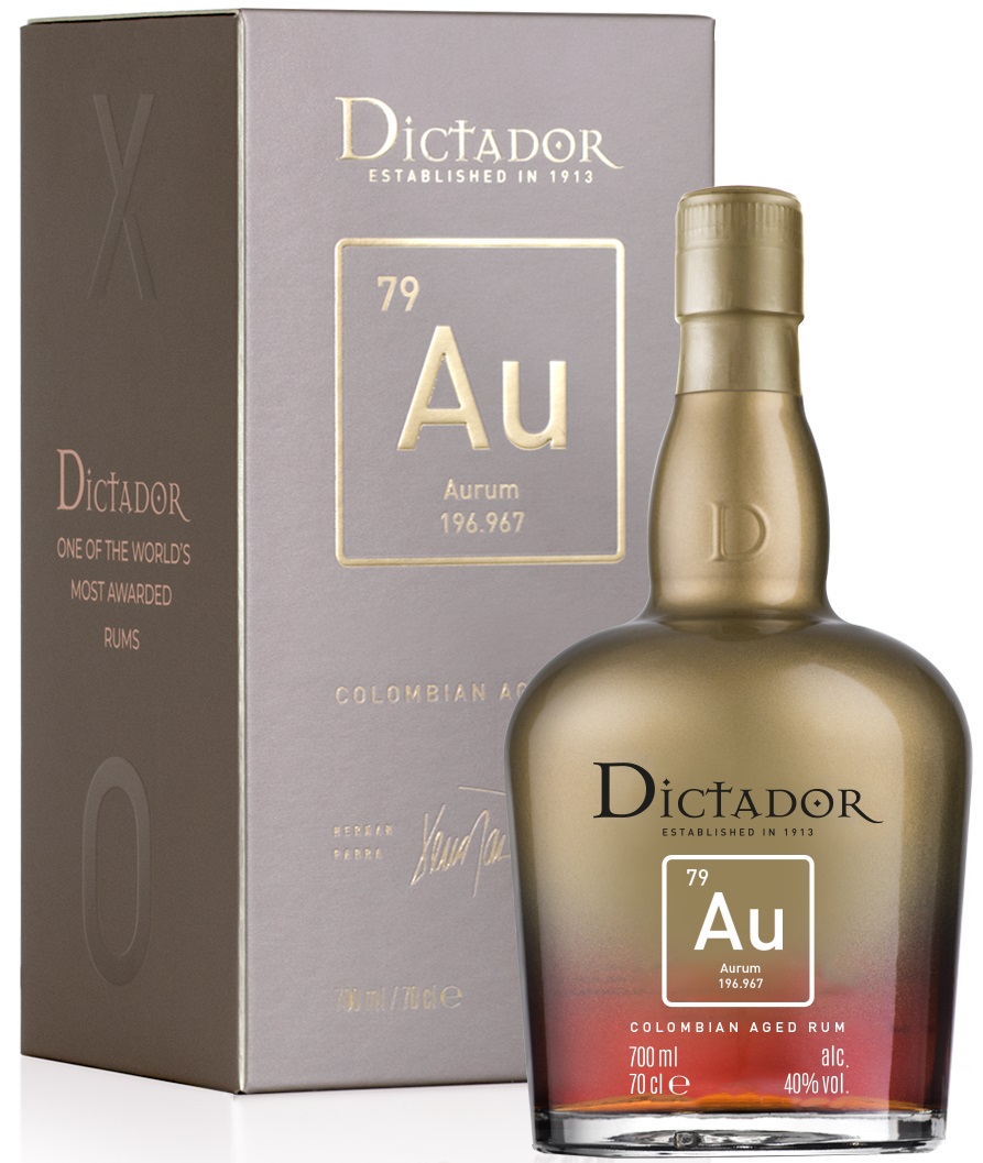 Destileria Colombiana Dictador Aurum, 40%, 0,7l