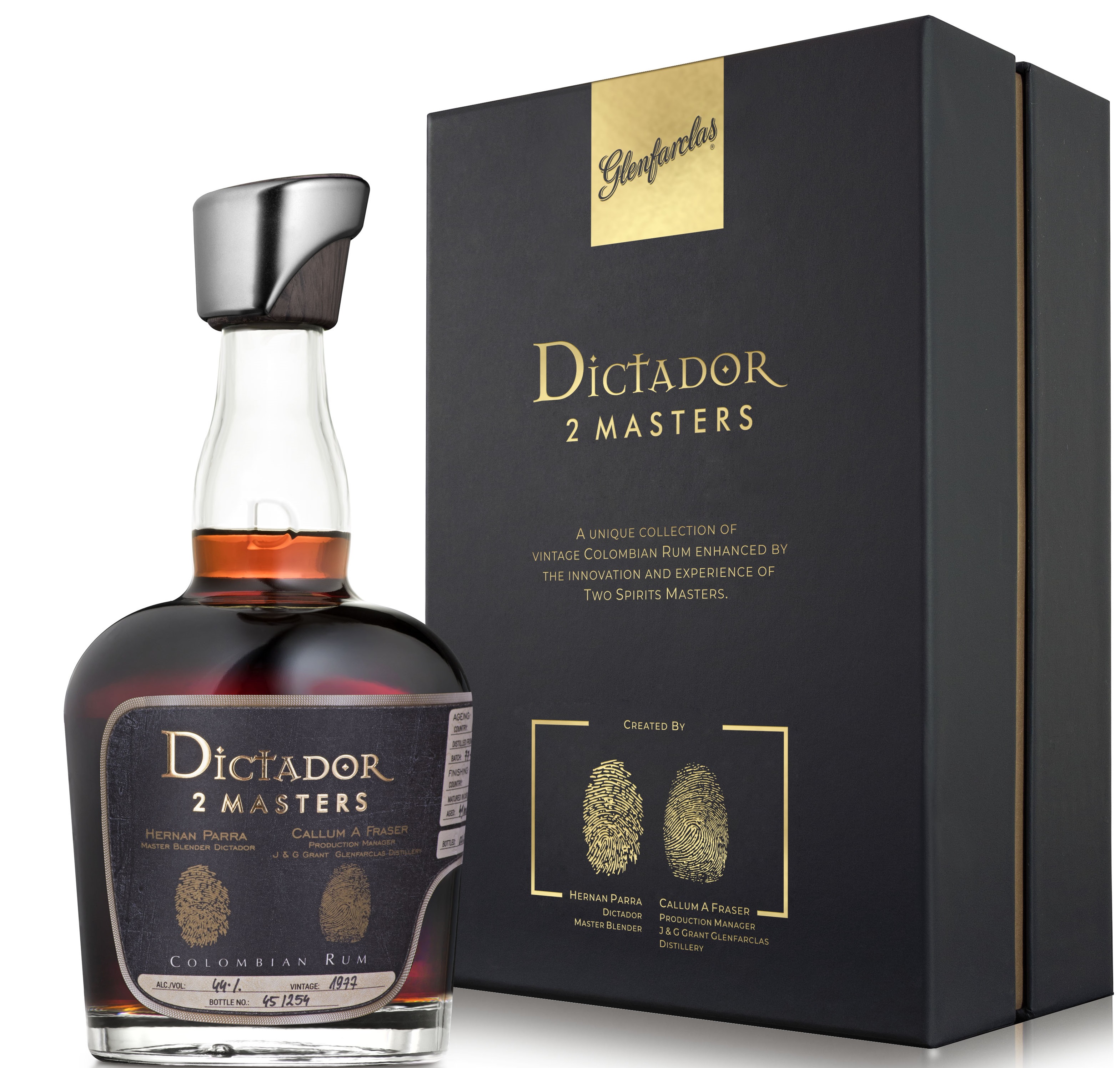 Dictador 2 Masters Glenfarclas 1977 45yo 3rd Release 44% 0,7l (kazeta)