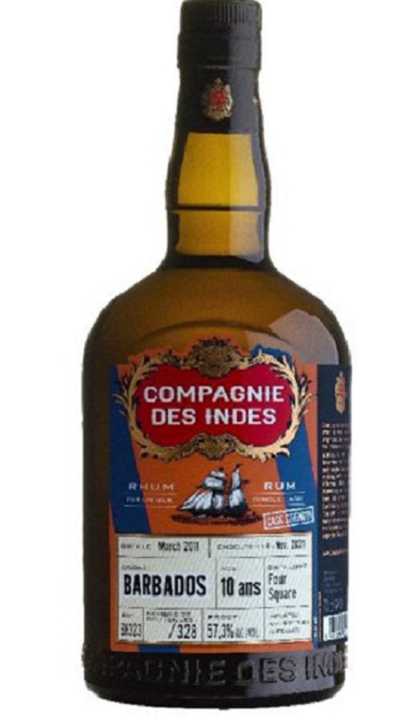 Compagnie des Indes Barbados 10 ans Cask Strength 57,3% 0,7l (karton)