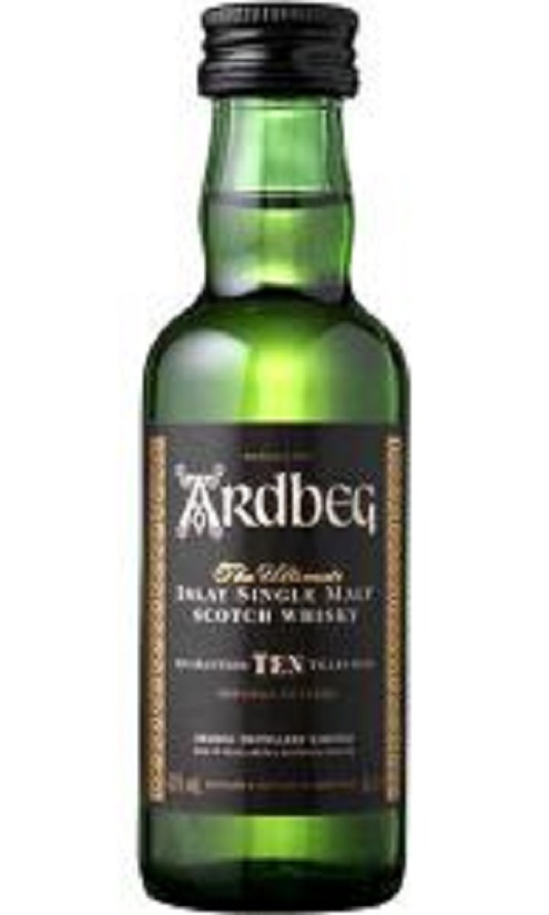 Ardbeg 10yo MINI 46% 0,05l (holá láhev)