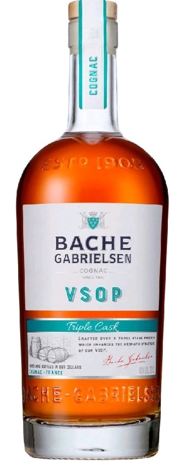 Bache Gabrielsen VSOP Triple Cask 1l 40% (holá láhev)