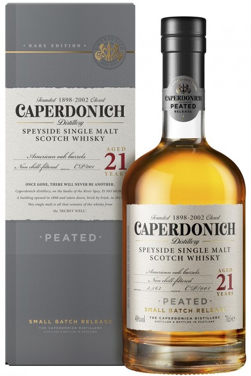 Caperdonich Peated 21yo 48% 0,7l (karton)
