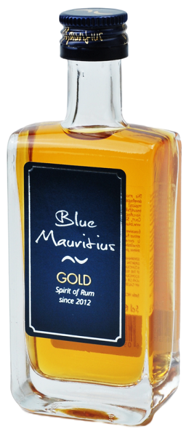 Blue Mauricius Blue Mauritius Gold, 40%, 0,05l