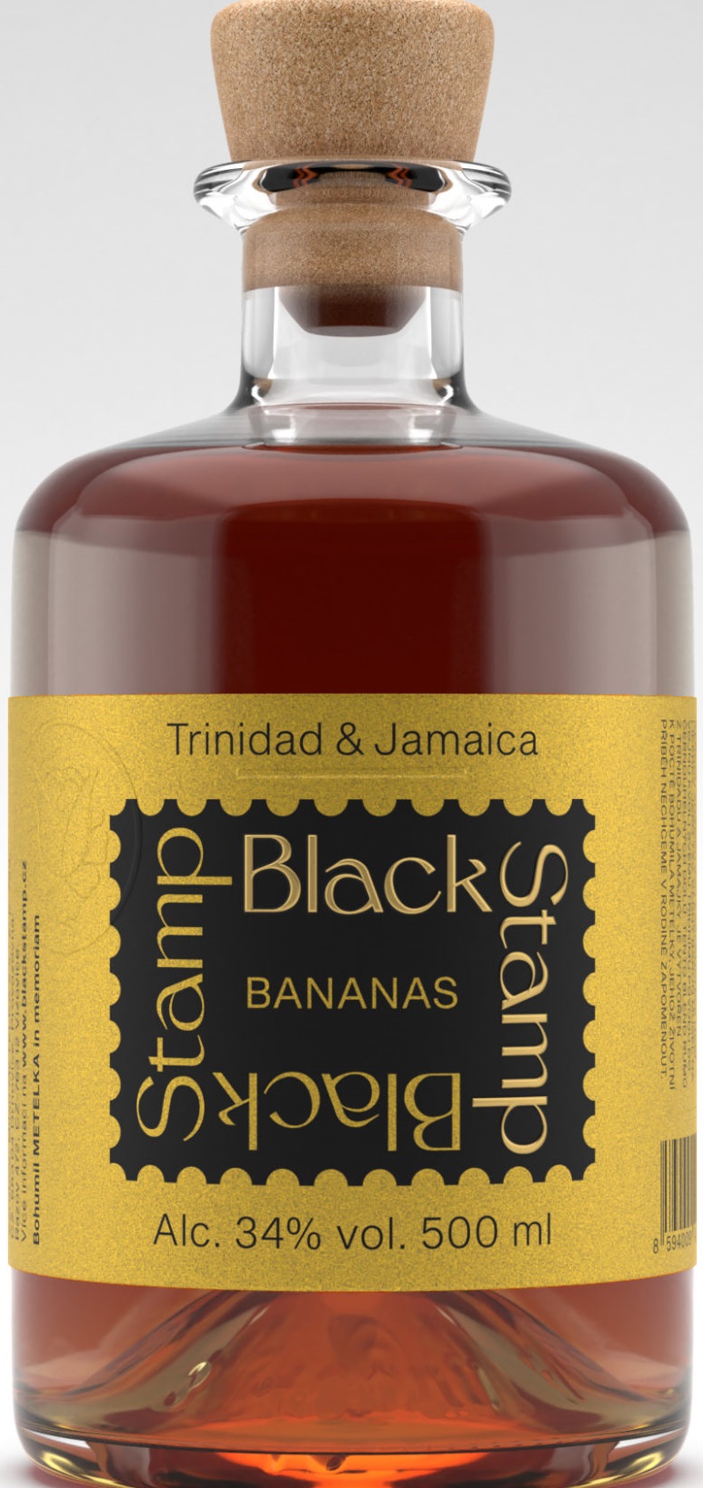 Black Stamp Bananas 34% 0,5l