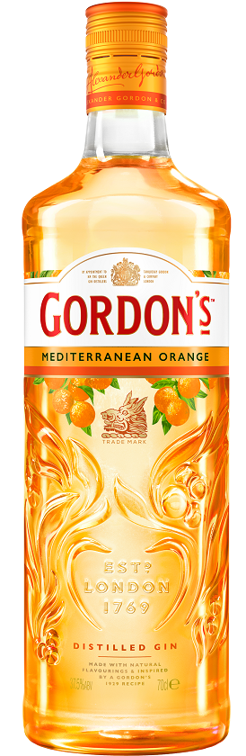 Gin Gordons Orange 37,5% 0,7l (holá láhev)