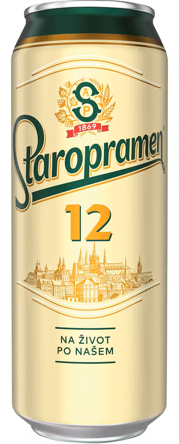 Staropramen 12 0,5l plech