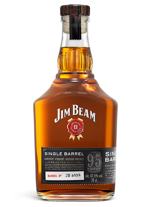 Jim Beam Single Barrel 47.5% 0.7L (holá láhev)