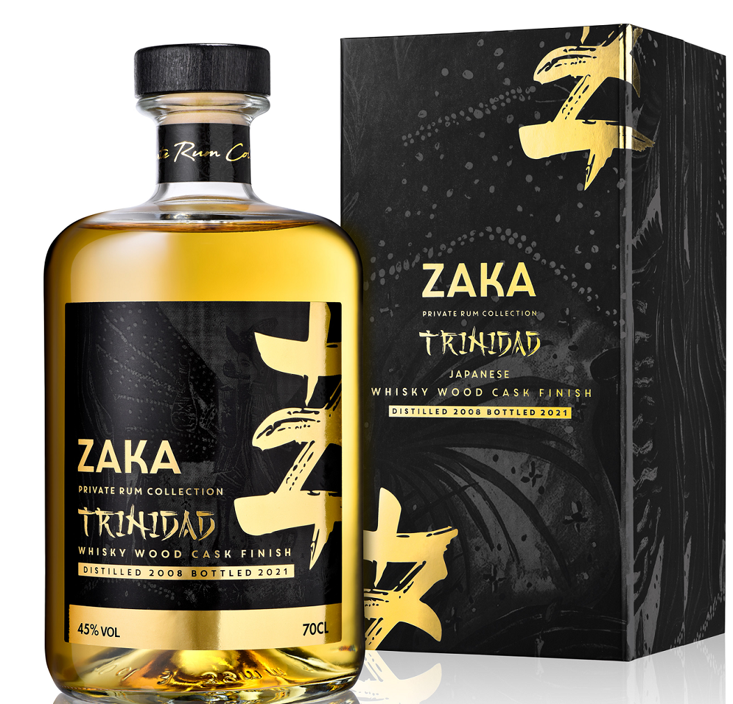Zaka Trinidad 13yo Private Rum Collection Japanese Whisky Cask Finish 45% 0,7l (karton)