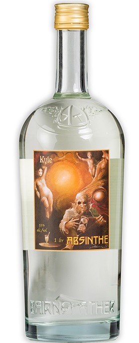 Kyle Absinthe 55% 1l (holá láhev)