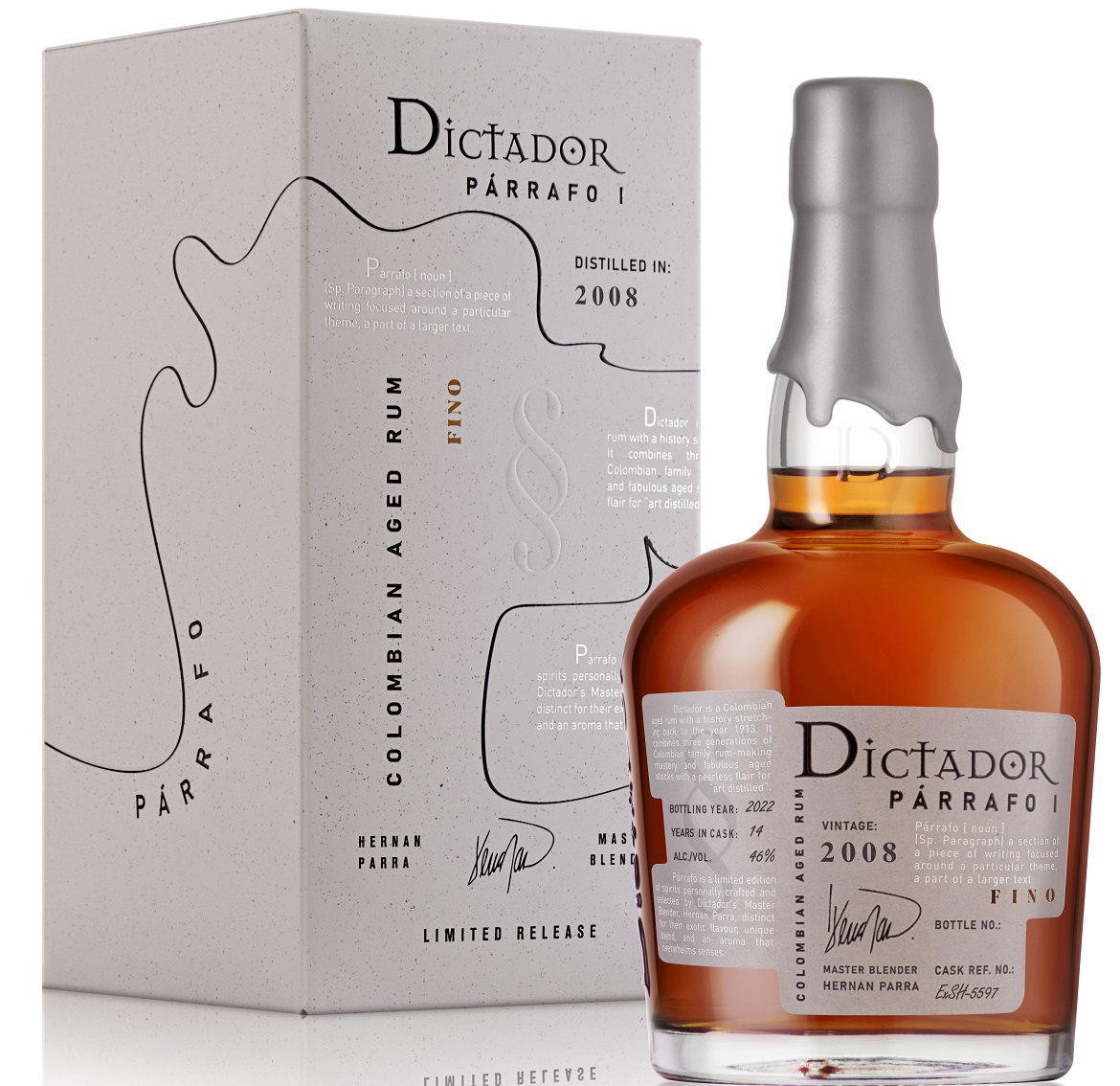 Dictador Párrafo 1 2008 Fino 46% 0,7L (karton)