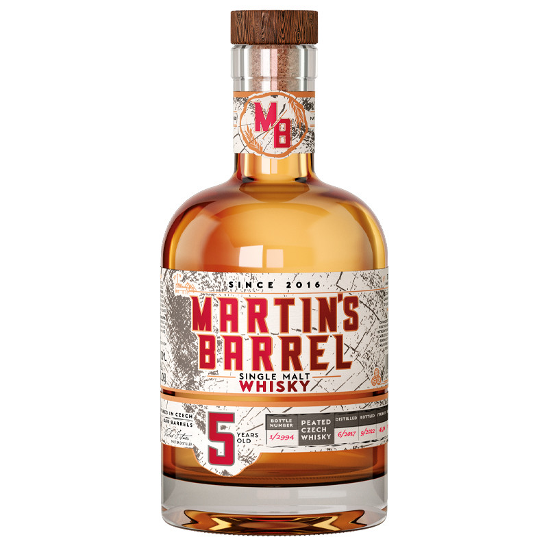 Martins Barrel 5yo 2022 43,3% 0,7 l (holá láhev)