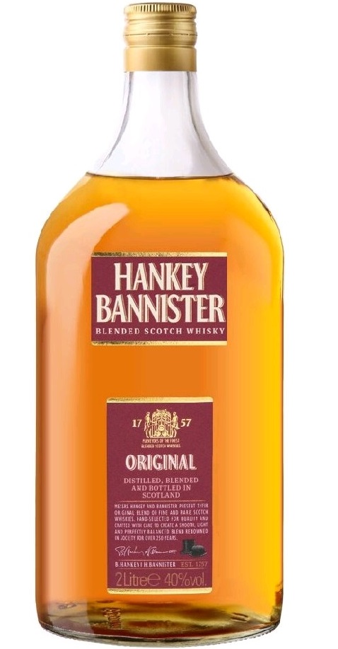 Hankey Bannister 40% 2l (holá láhev)