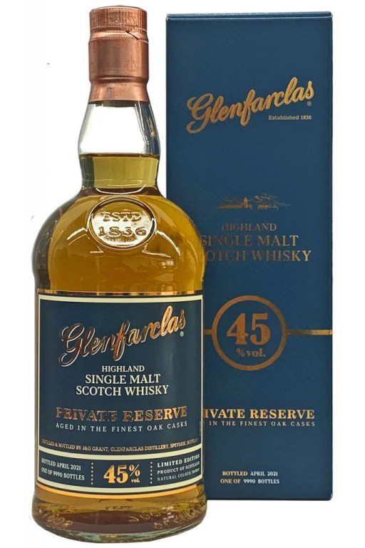 Glenfarclas Private Reserve 2021 45% 0,7l (karton)