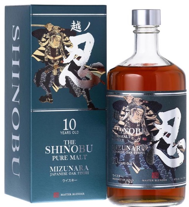 SHINOBU 10Y WHISKY 43% 0,7l (karton)