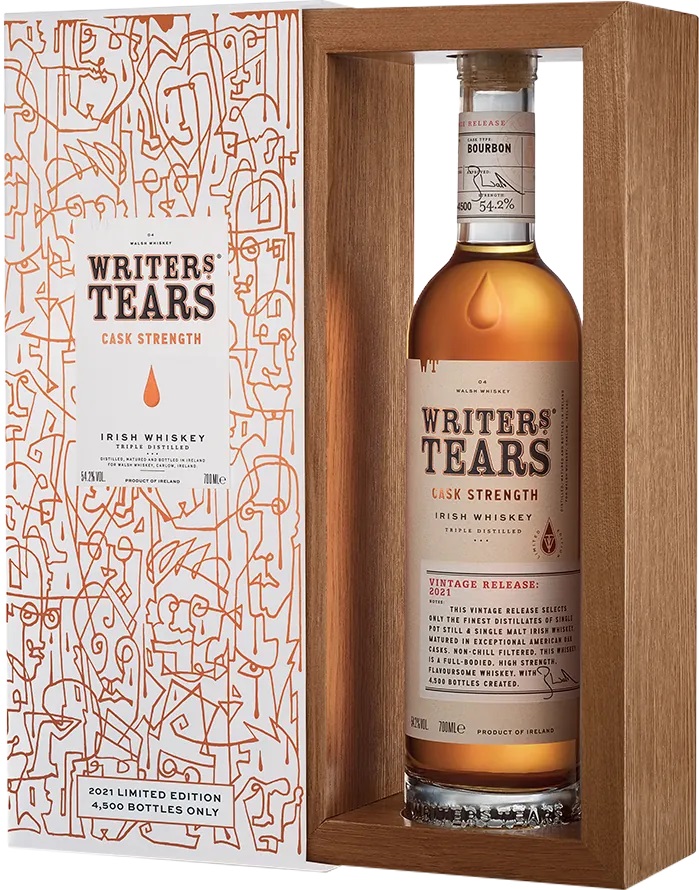 Writers Tears Cask Strength 2021 54,2% 0,7l (kazeta)