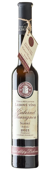 Lechovice Cabernet Sauvignon 2021 Ledové víno 0,2l (karton)