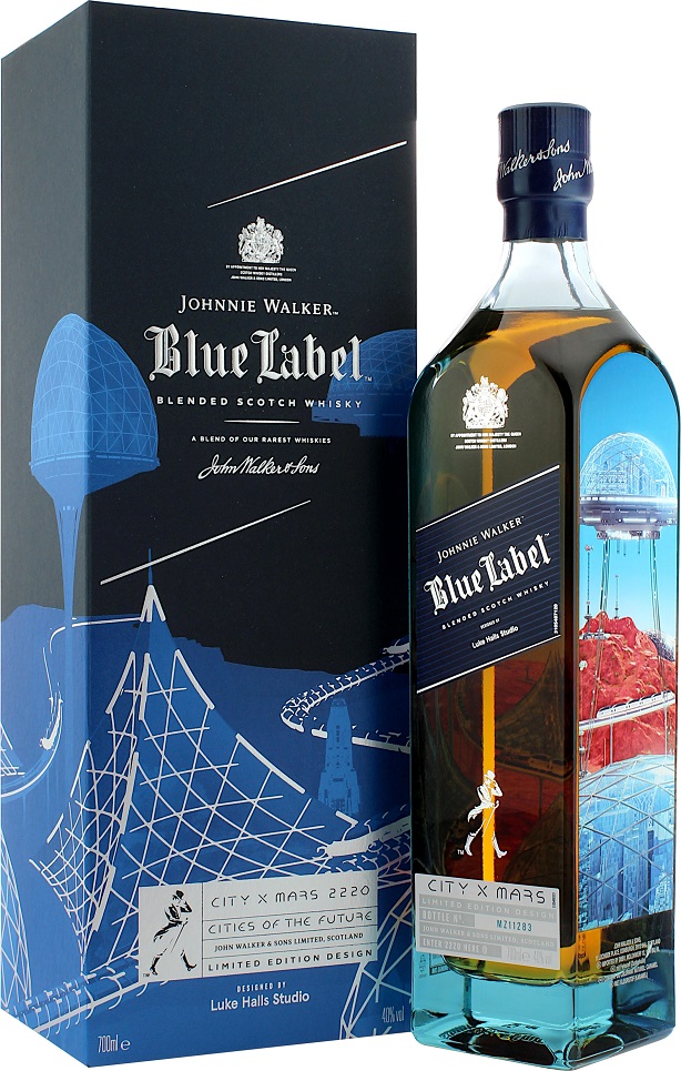 J.Walker Blue Label Nomad Cities Mars 0,7l 40% GB