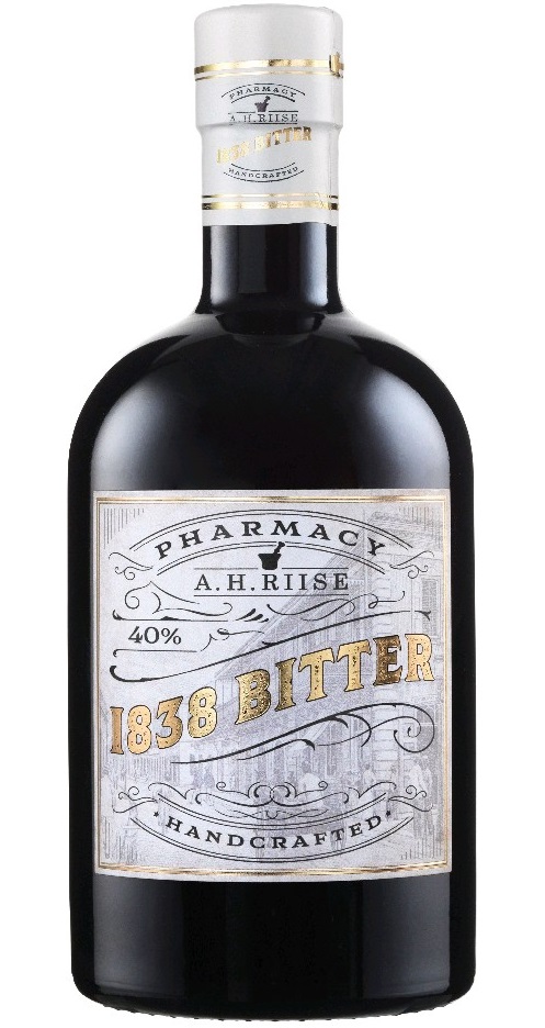 A.H. Riise 1838 Bitter 40% 0,7l (čistá flaša)