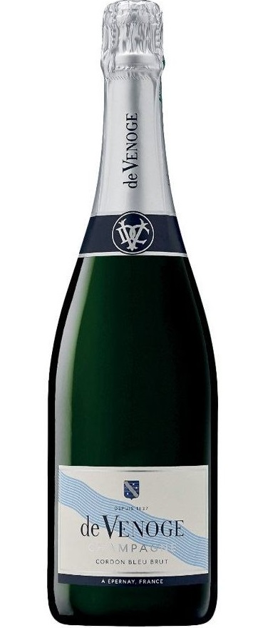 De Venoge Brut Cordon Bleu 0,75l (holá láhev)