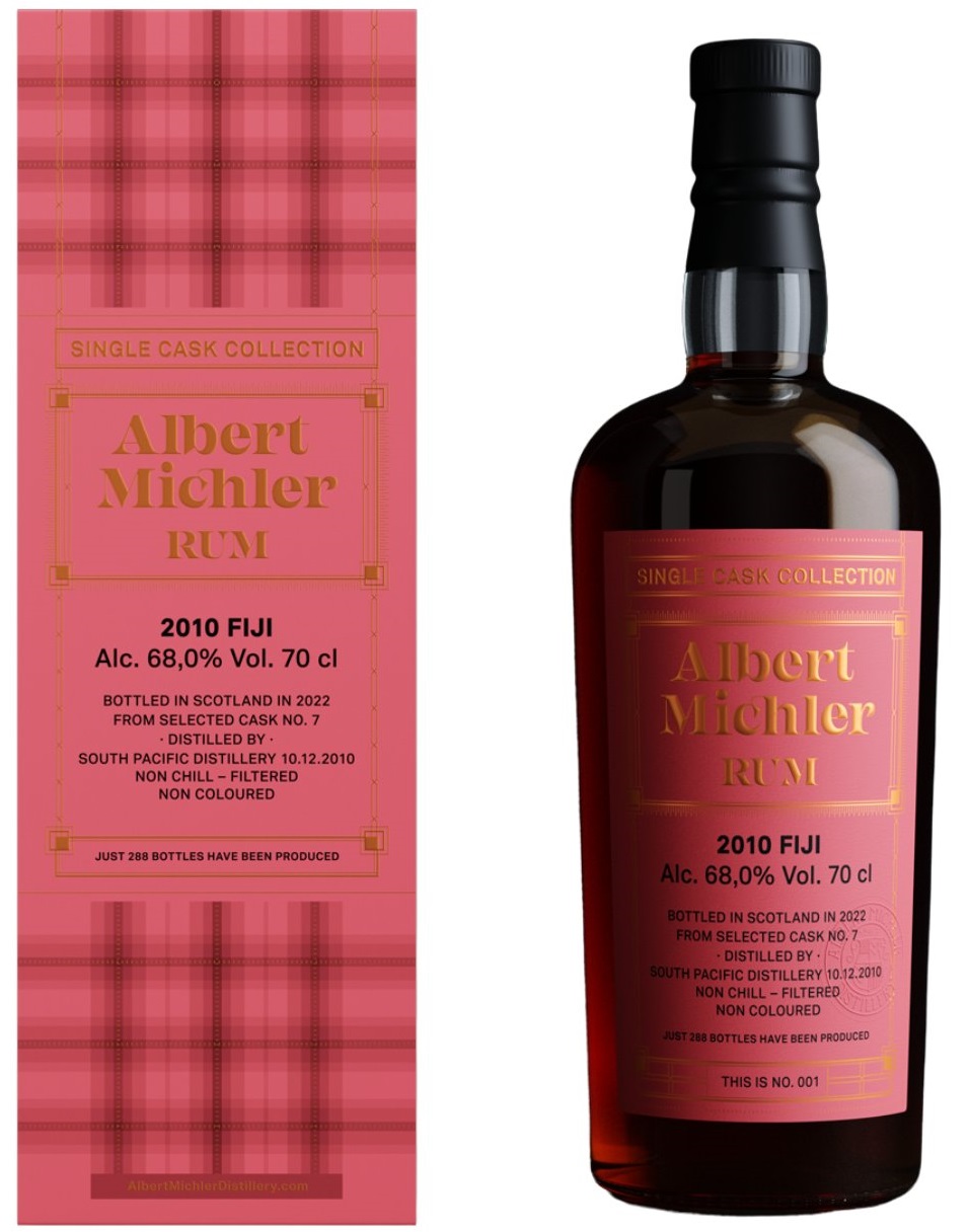 Albert Michler Albert Michlers Single Cask Fiji 2010 68% 0,7 l (karton)