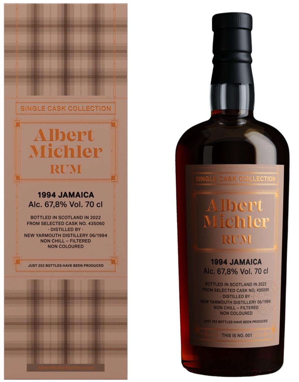 Albert Michler Single Cask Jamaica 1994 67,8% 0,7l