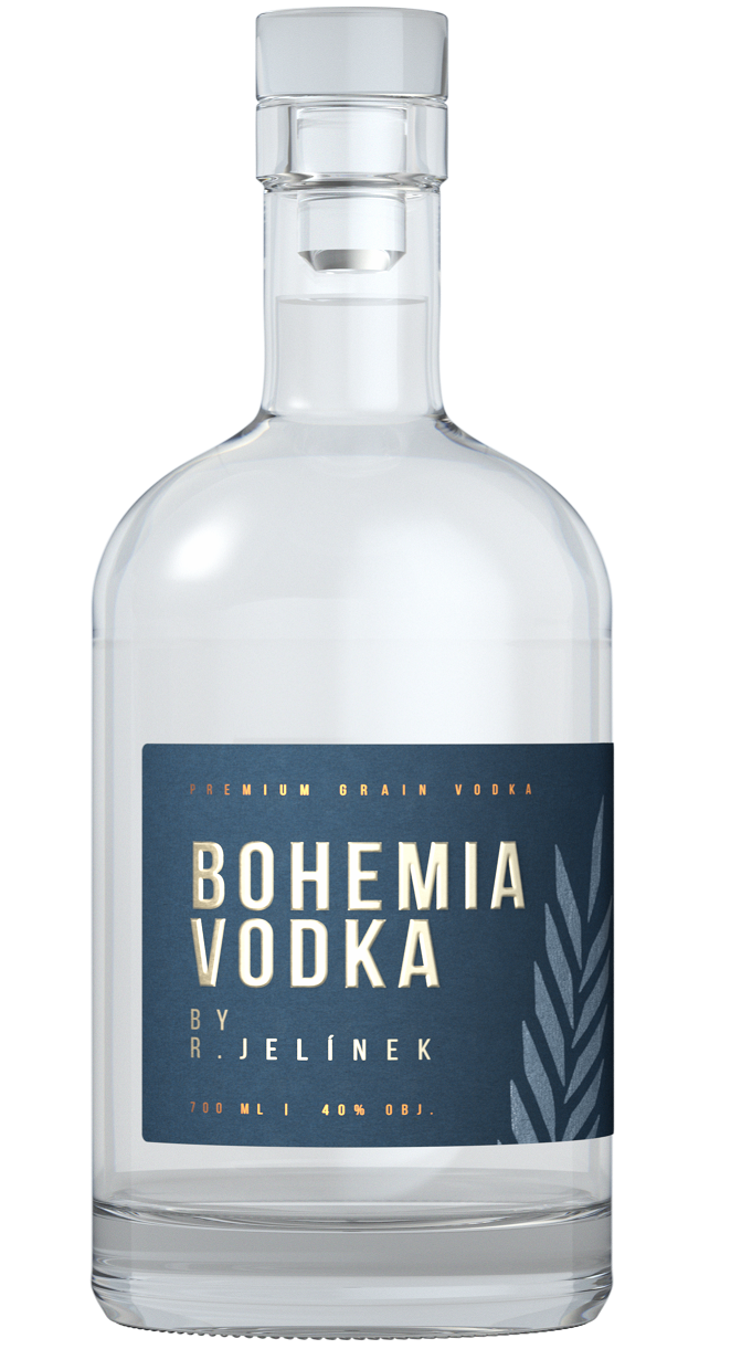 Bohemia Vodka 40% 0,7l (holá láhev)