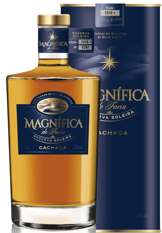Cachaca Magnífica Reserva Soleira 0,7l 43% dárkové balení