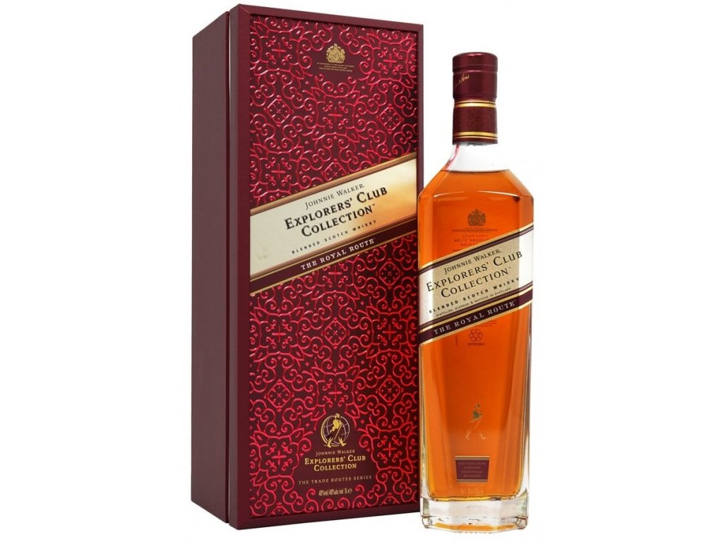 Johnnie Walker Explorers Royal Route 40% 1l (karton)